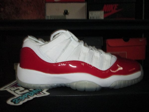 Air Jordan XI (11) Retro Low "White/Varsity Red" GS - areaGS - KIDS SIZE ONLY