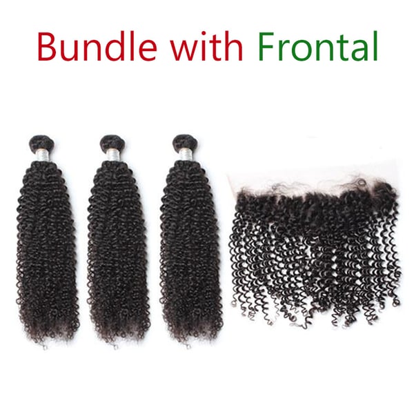 Image of 1 Piece 13X4 Lace Frontal With 2pcs/3Pcs/4pcs Hair Weft DHL Free Shipping