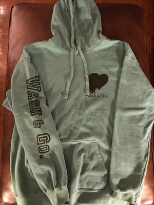 Image of WASH & GO.™ Hoodie with the ‘Sleeve’ Action