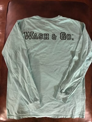 Image of WASH & GO.™ Comfort Colors Long Sleeve Tee