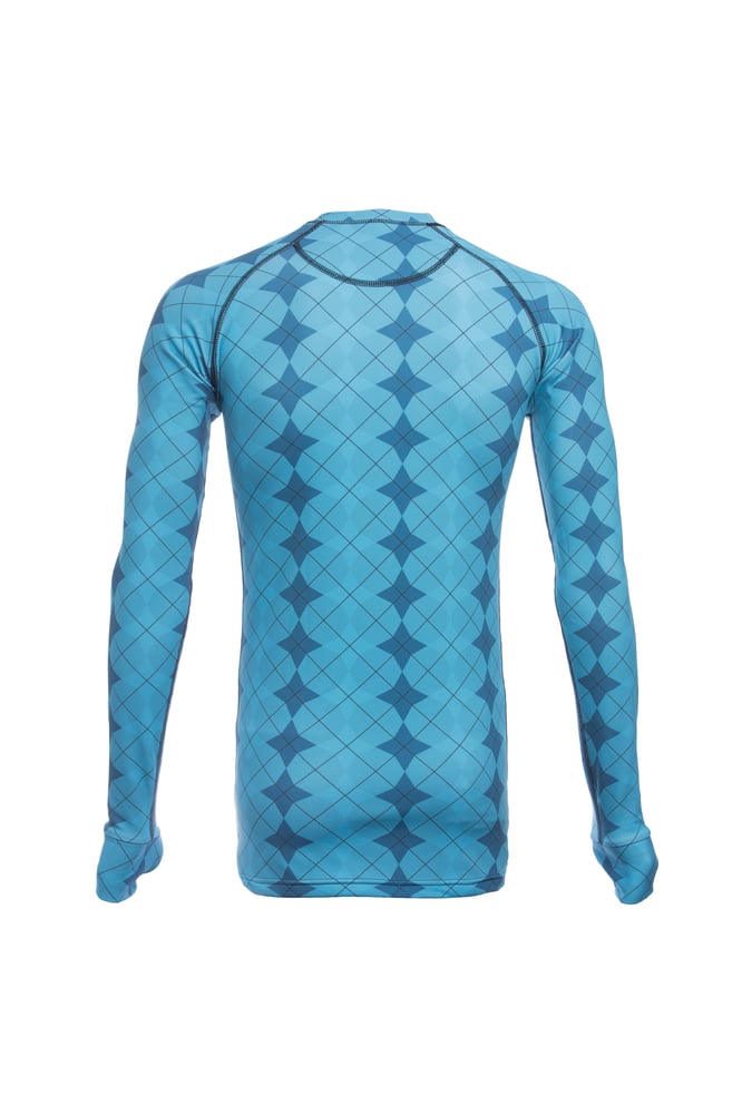 Mens Blue Jester Thermal Top / Wrong Johns