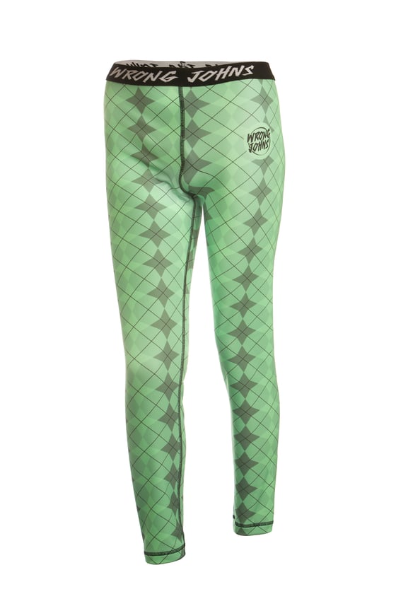 Image of Mens Green Jester Thermal Bottoms