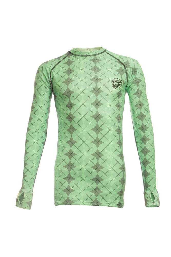 Image of Mens Green Jester Thermal Top