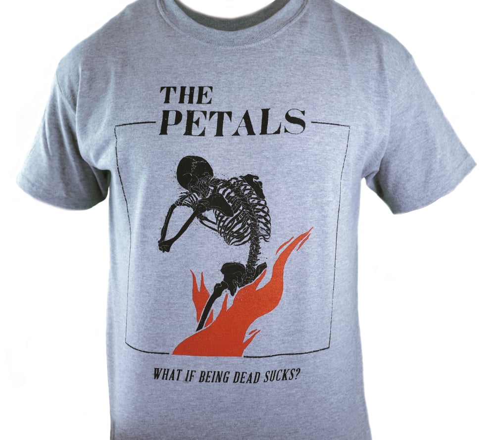 Image of What If Being Dead Sucks? Tee - Gray