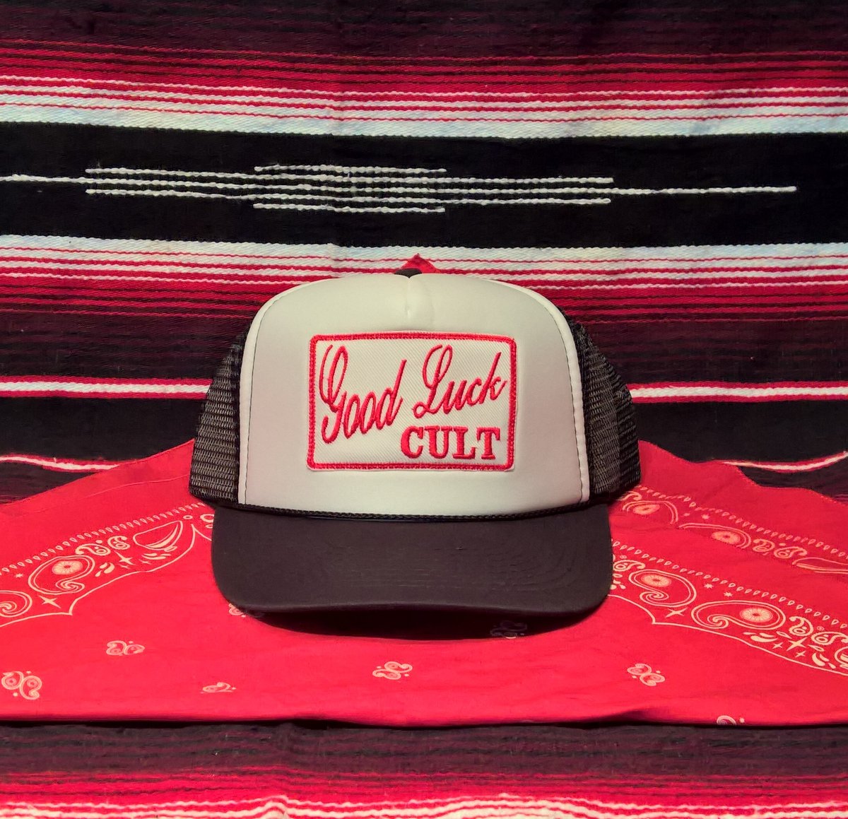 Good Luck Cult Trucker Hat - Style #1 | Good Luck Cult