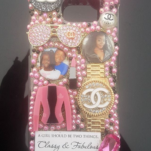 Image of pink picture case