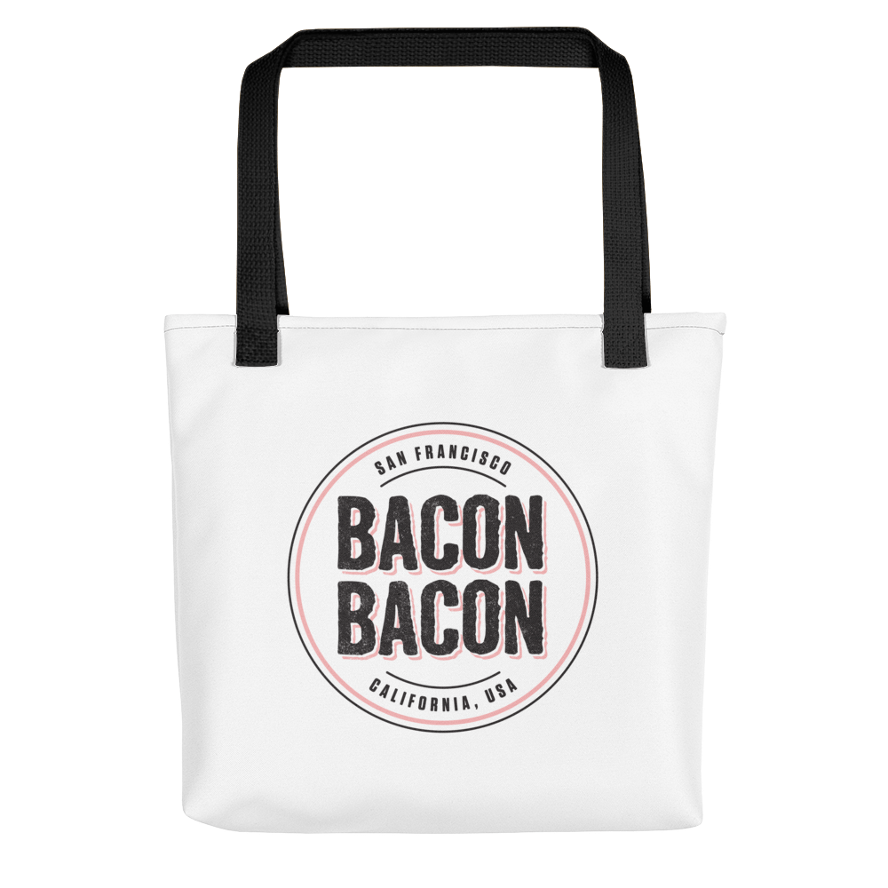 Download Bacon Bacon Logo Tote | Shop Bacon Bacon | San Francisco