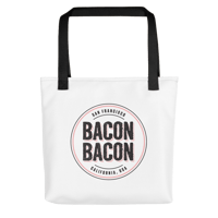 Bacon Bacon Logo Tote