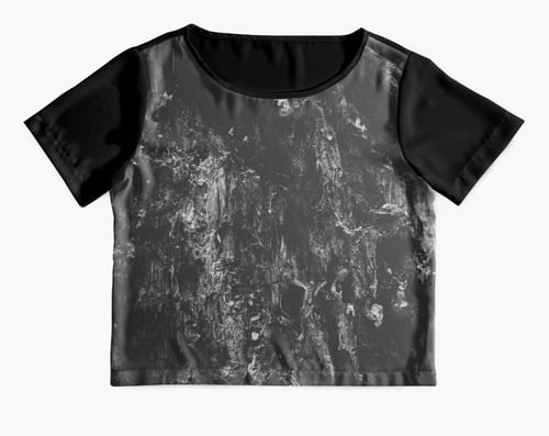 Image of abstract black blouse