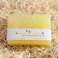 Image 1 of Heavenly Honeysuckle Honeybee Glycerin Body Bar