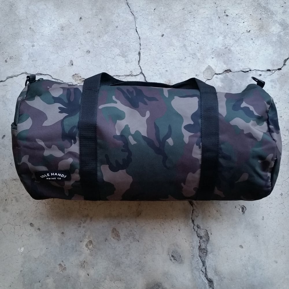 Image of IHPC Camo Duffel Bag (limited edition)