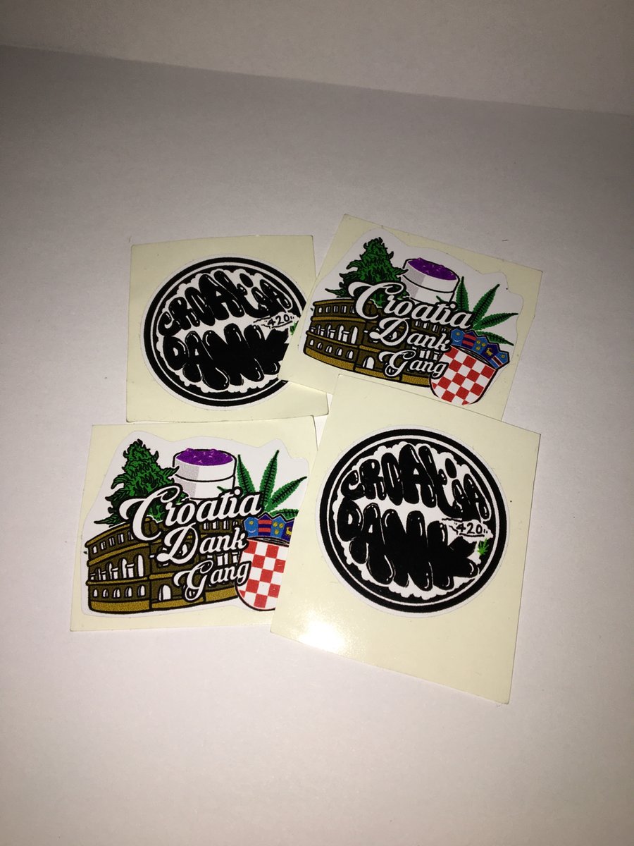 Image of CDG gang stickers