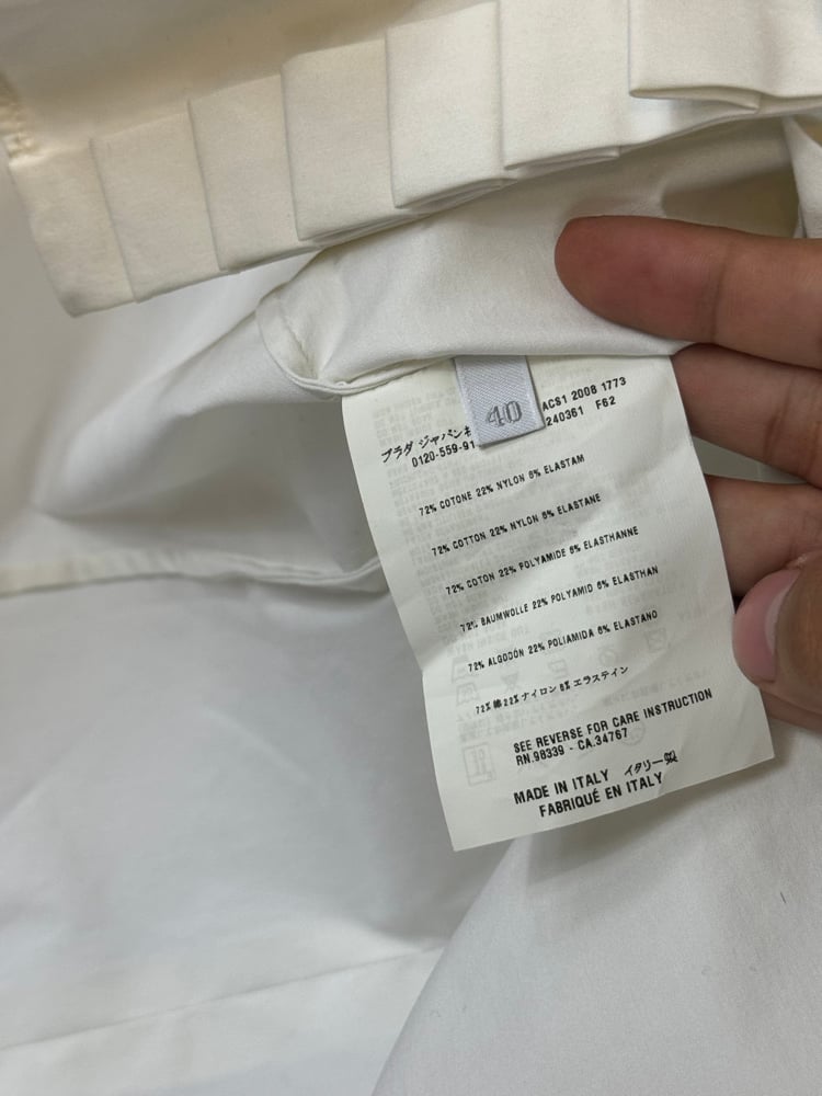 Image of Prada 2008 Button Up