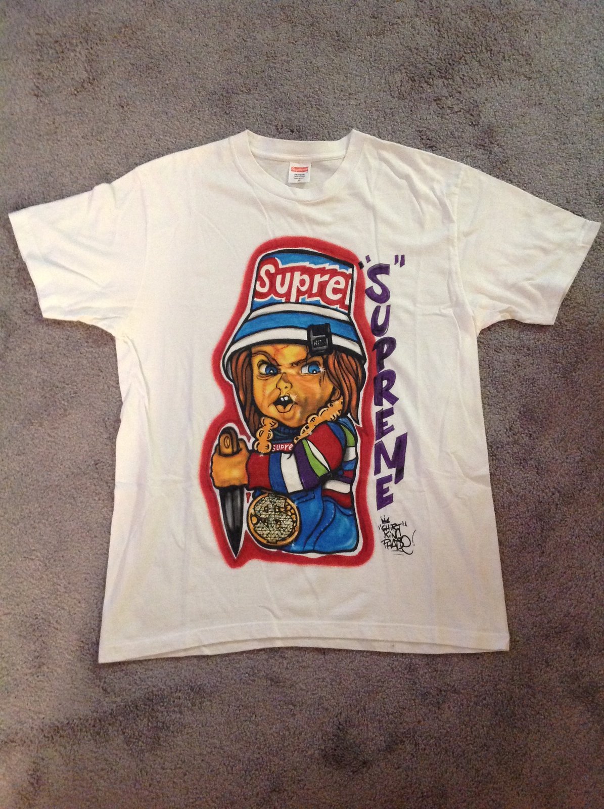 supreme chucky tee