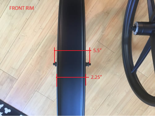 Image of Rolling chassis Fat tire bike kit 03