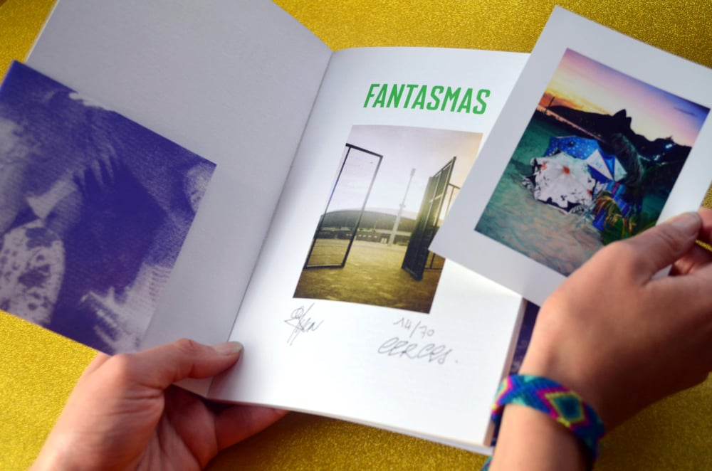 Image of *Limited Edition of 15* Signed & Numbered FANTASMAS Photo Book + Unreleased Photo Print + Poster