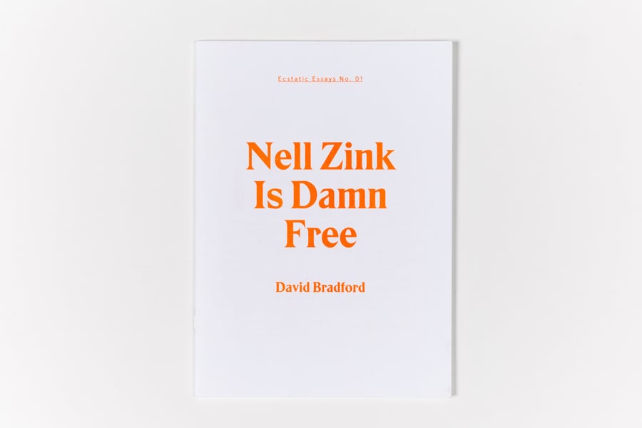 Image of Nell Zink is Damn Free: David Bradford