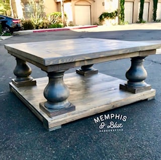 Image of Balustrade Coffee Table