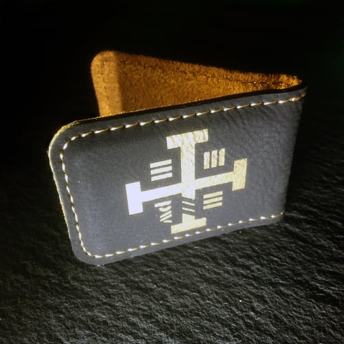 Image of CRUSAD3R Bullion Leather Money Clip