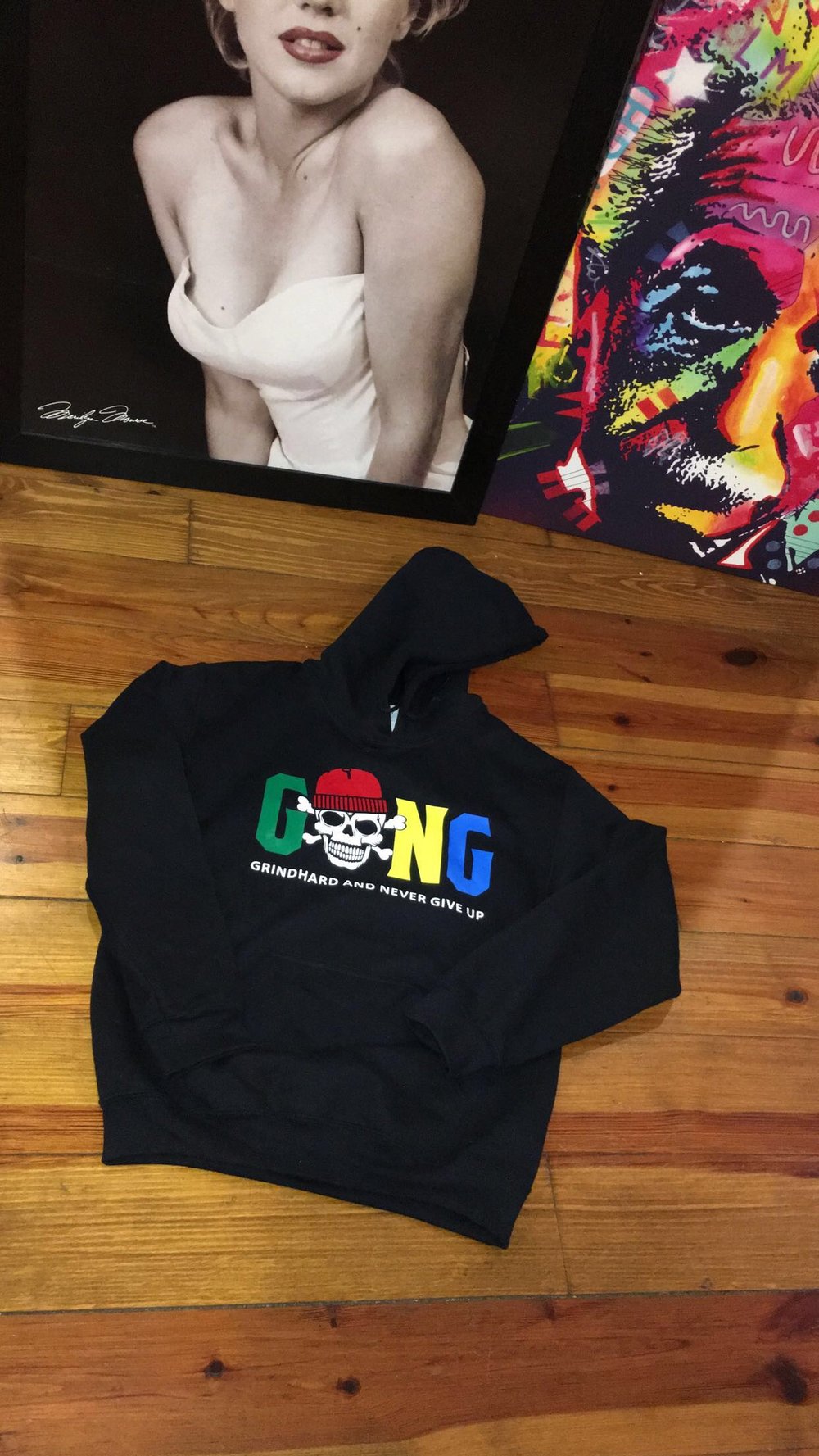 Image of Multi-color GANG Logo Hoodie