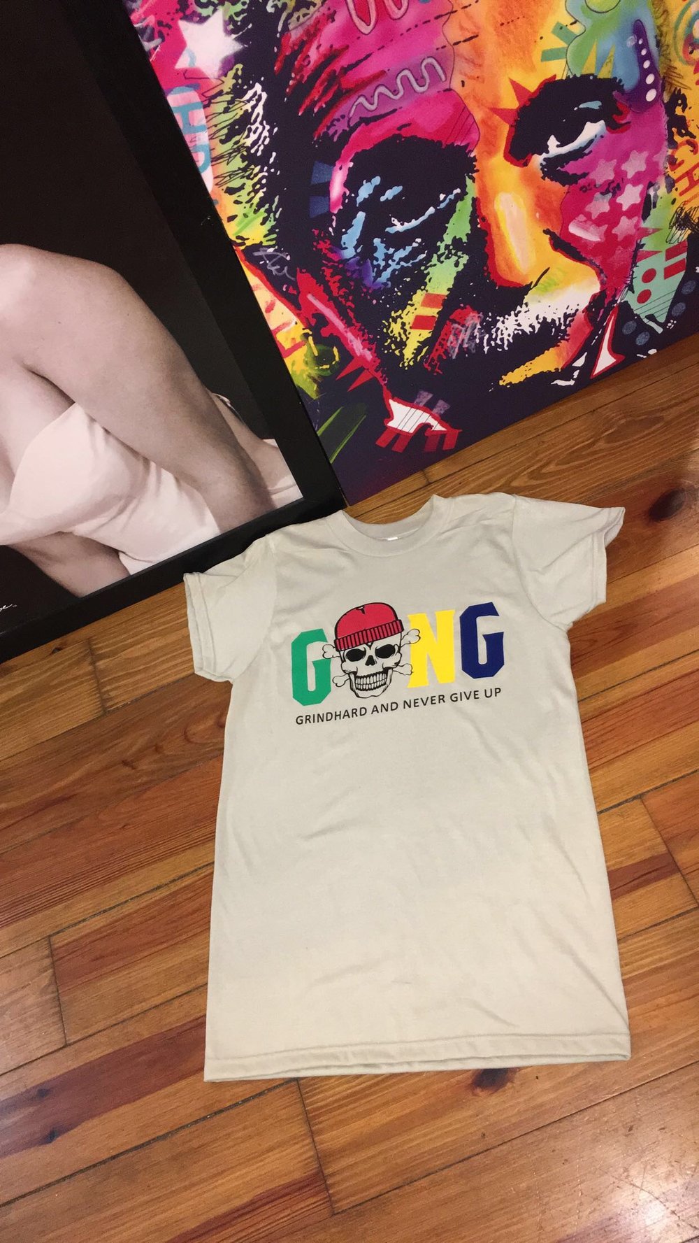 Image of Multi-colored GANG Logo tee