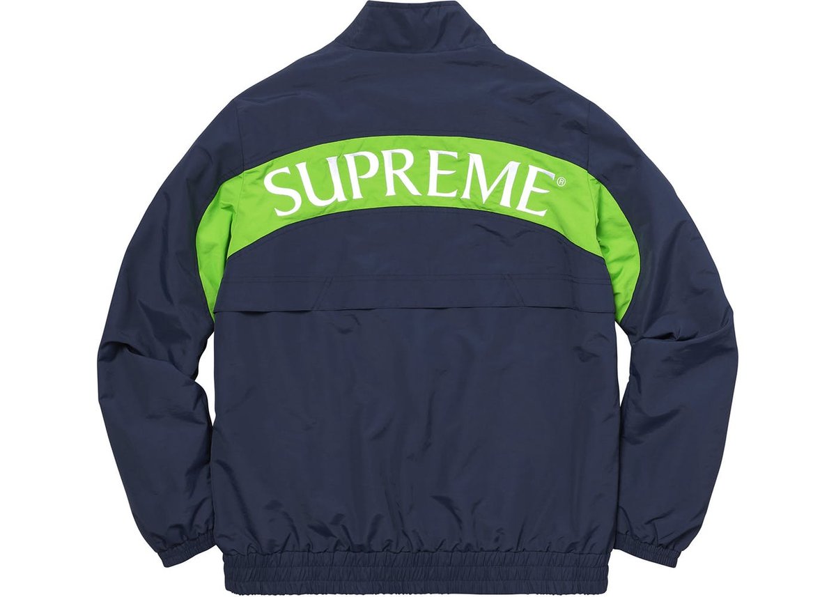 supreme arc logo track jacket