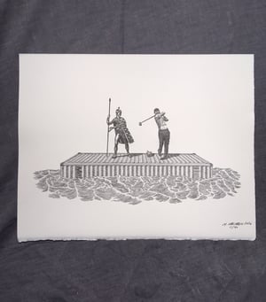 Image of Wayfarers and Fairwayers- Letterpress Print