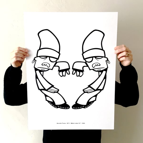 Image of 'TWINS LOGO' SCREEN PRINT