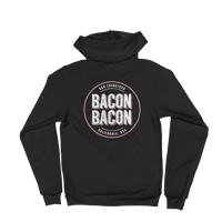 Bacon Bacon Logo Zip Hoodie