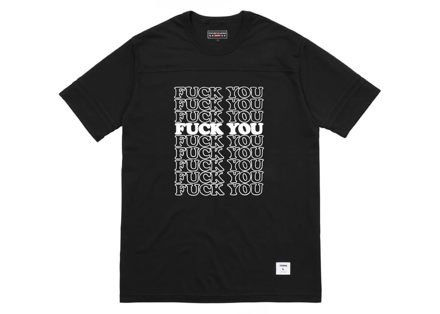 Image of Supreme X Hysteric Glamour Fuck You Tee