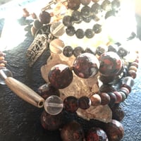 Image 2 of Supreme Nurturer ~ Brecciated Jasper with Brass Accent