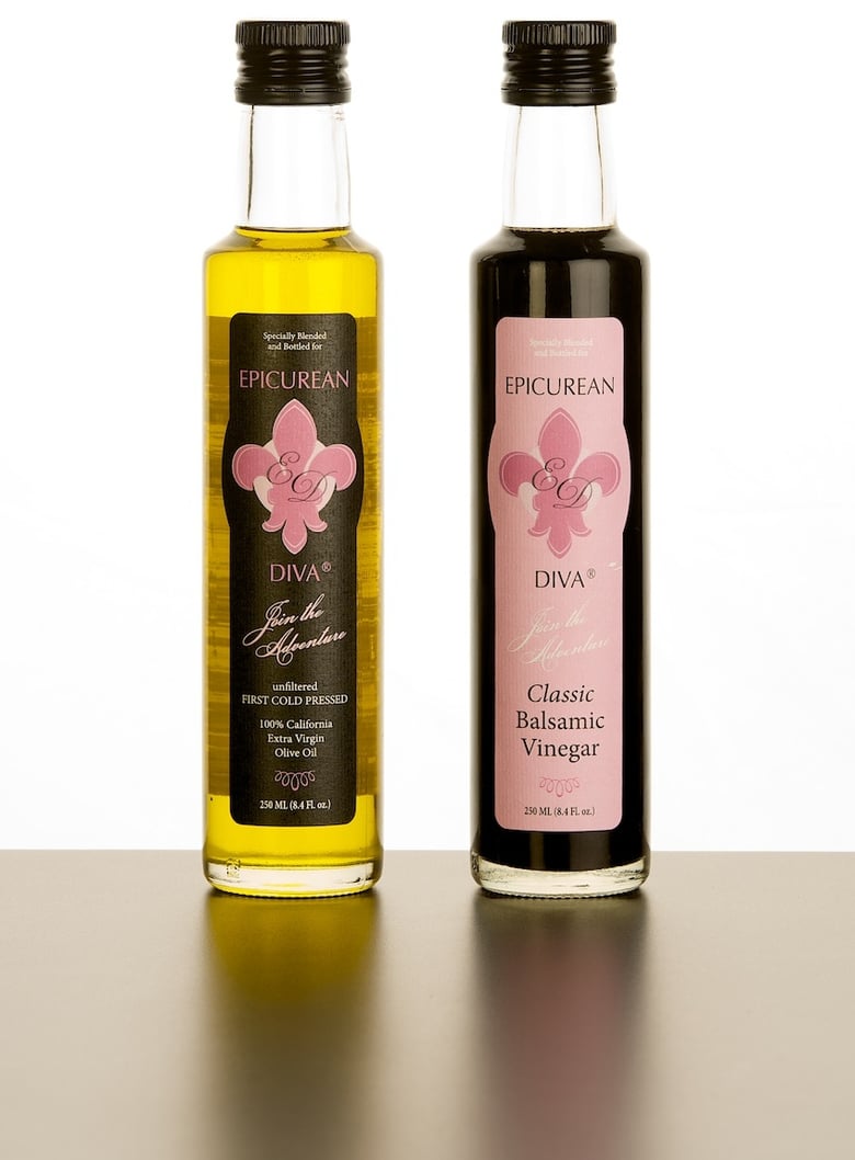 Image of Epicurean Diva® -Olive Oil & Balsamic Vinegar (set) - Each 250 ML