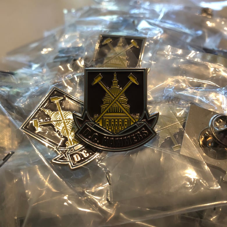 Image of D.C. Hammers "Capitol" Pin Badge
