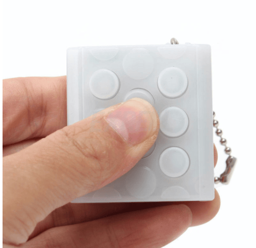 Image of Bubble wrap key chain toy