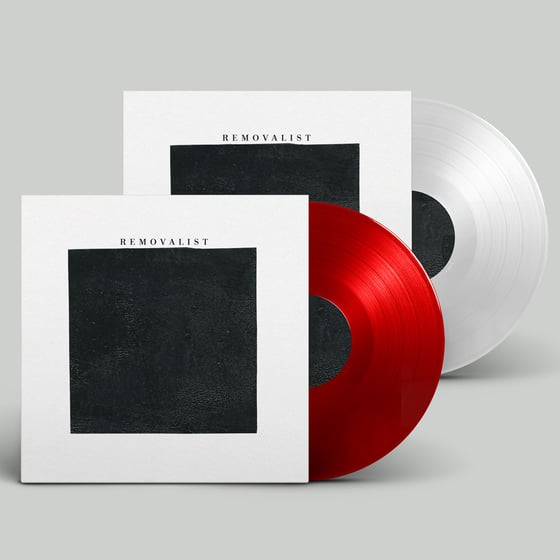 Image of REMOVALIST S/T LP - (Red & White)
