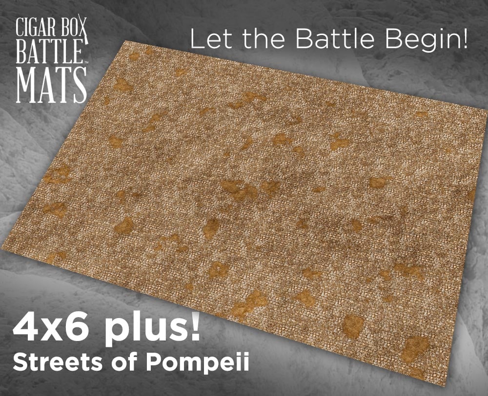 Image of Streets of Pompeii -- 4x6 plus -- #590