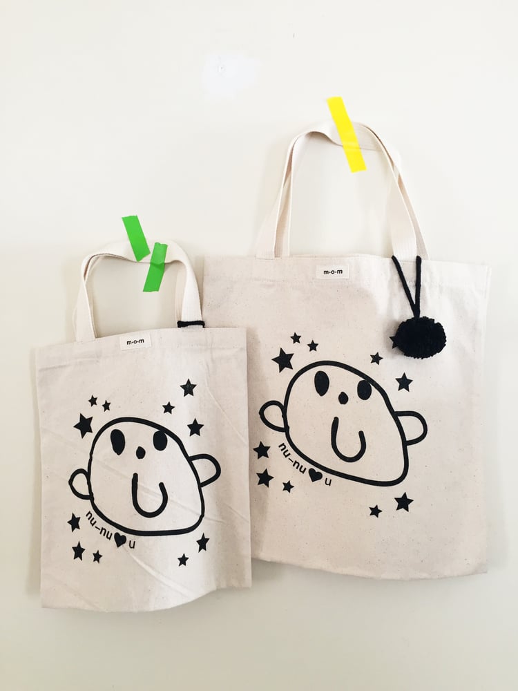 Image of nu-nu loves you book bag