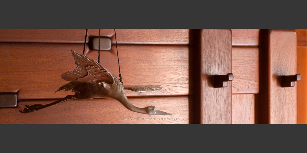 Image of "Crane Eyeing Entry" | The Gamble House