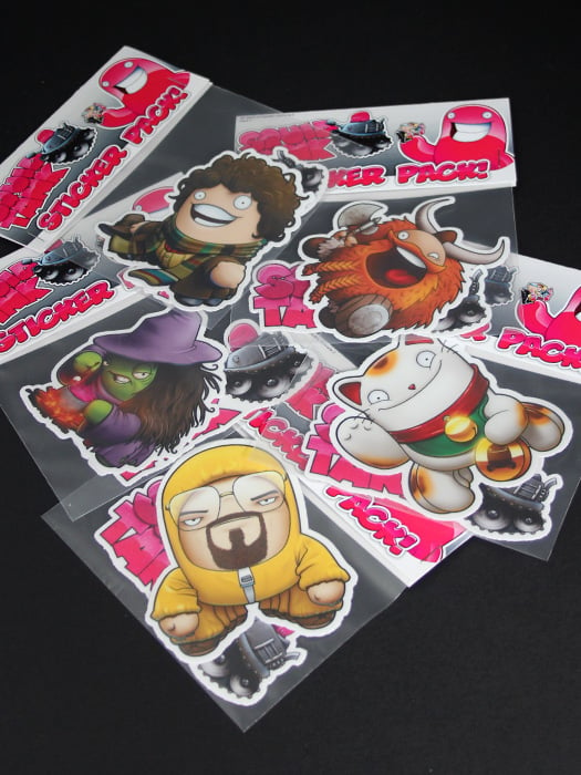 Image of 30 Days of Squids: Episode 2 Stickers - Individuals Pack 2