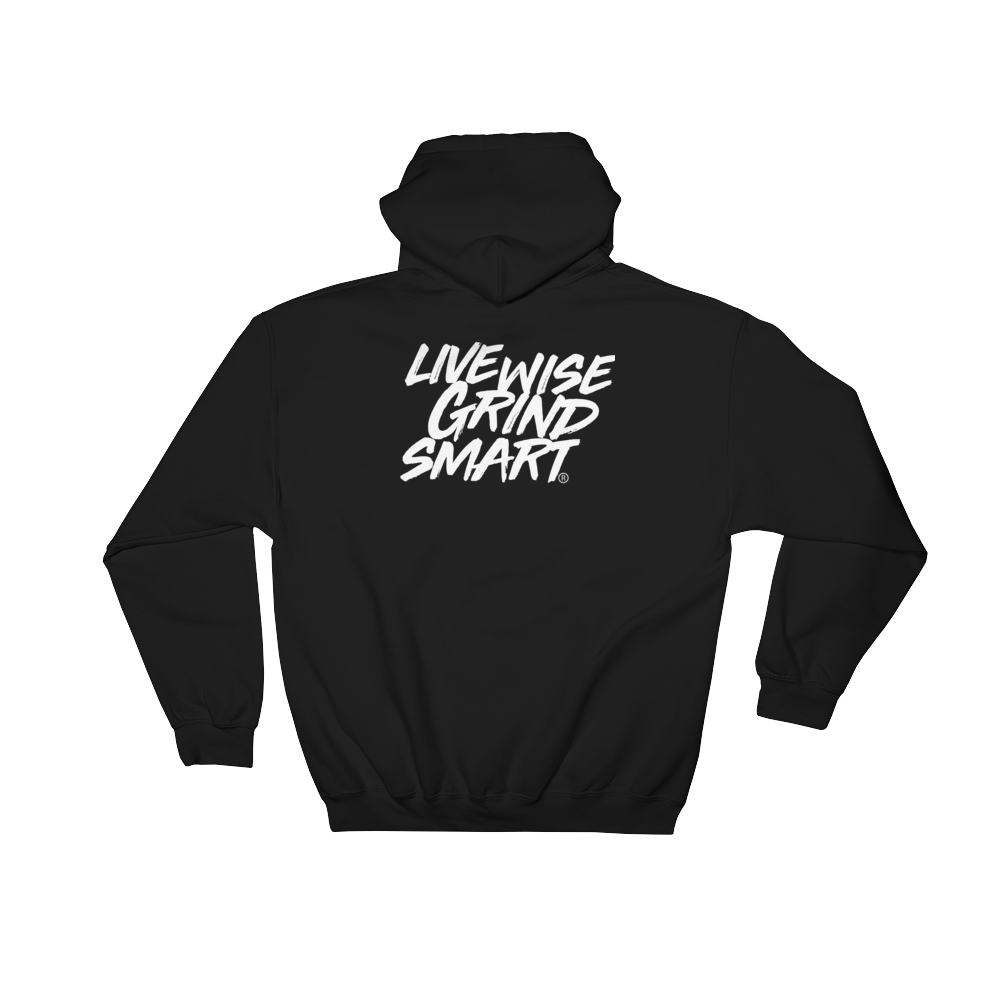 Image of #LIVEWISEGRINDSMART HOODIE