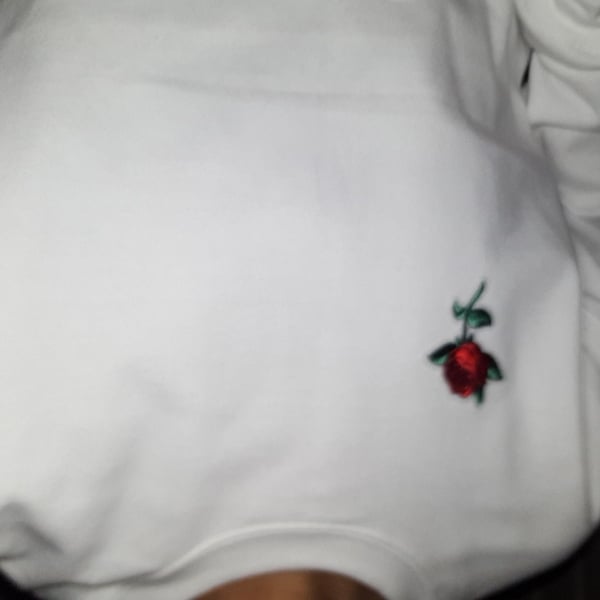 Image of In my feelings rose sweatshirt
