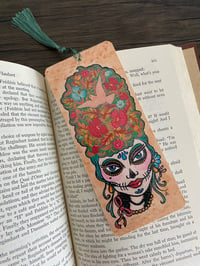 Image 3 of Day of the Dead "La Catrina" Beauty Bookmark 