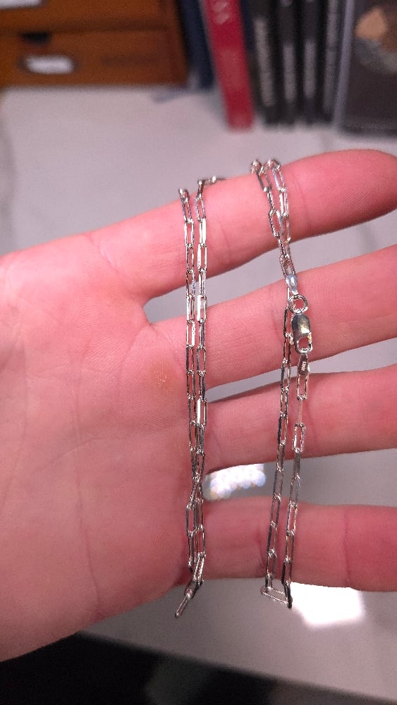 Image of Paperclip necklace 