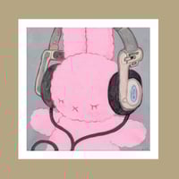 just vibing ~ art print