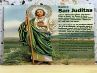 Image 2 of San Judas Aluminum Sign