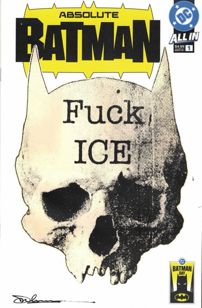 Image of Absolute Batman sketchcover pair