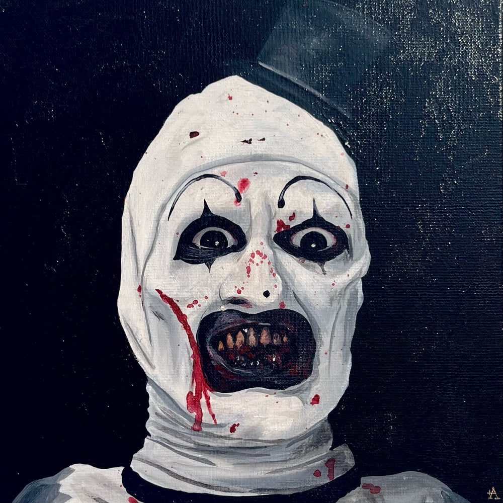 Art the Clown Painting