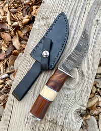 Image 2 of 512 Damascus skinner knife 