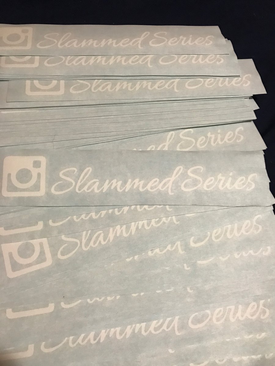 Slammed.Series Decal Sticker | Slammed.series