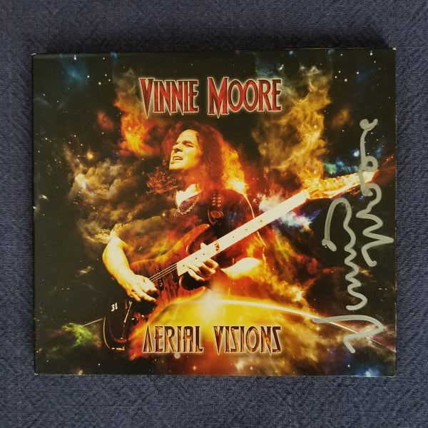 Image of Signed and Personalized Aerial Visions CD